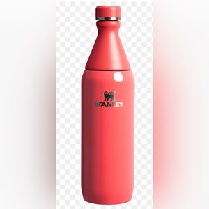 Stanley Hot Coral Slim Bottle